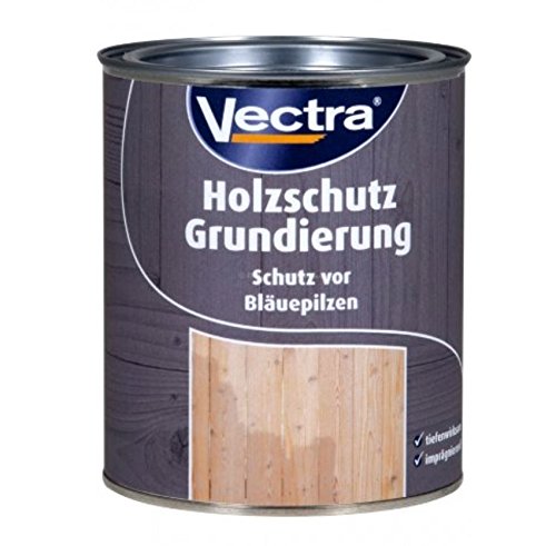 Preisvergleich Produktbild 0,75L Vectra Holzschutz Grundierung