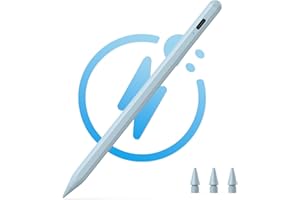 KECOW Stylet Tactile 5ème Génération pour Apple Pen 2018 a 2023 Stylet Ipad avec Rejection de la Paume Stylo iPad avec Fonction de Détection D'inclinaison(Blue)