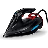 PHILIPS GC5037/80 Buharlı &Uuml;t&uuml;, 3000 W, İyonize Derin Buhar & Akıllı &Uuml;t&uuml; & Dinamik Sens&ouml;r, Siyah