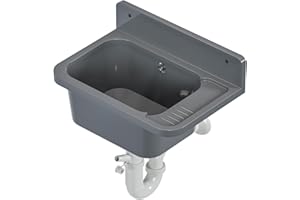 Bassin de vidange Évier Lavabo Égout dehors Jardin Garage Cave Atelier QLS