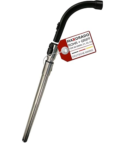 Comfortabele stofzuiger handgreep compatibel met Miele C1 C2 C3 Classic Complete PowerLine Cat & Dog S8340 vervangende handgreep/handstuk/greepbuis 35 mm aansluiting, reserveonderdeel voor