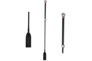 WALDHAUSEN Noblesse Cravache de saut Noir/or rose 75 cm