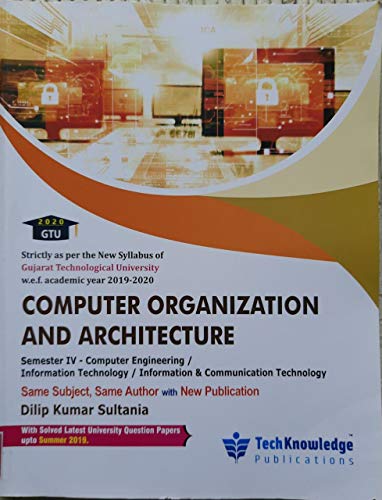 Amazon.in: Buy COMPUTER ORGANIZATION AND ARCHITECTURE SEM-IV [GTU] Book ...