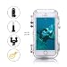 Produktbild OXoqo Wasserdicht Staubdicht Stoßfest Hülle mit Ultraweitwinkelobjektiv für IPhone 6/6S für Schwimmen Tauchen Fahrrad Whirlpool Angeln