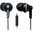 Panasonic ErgoFit Wired In Ear Headphone with Mic (Black)
