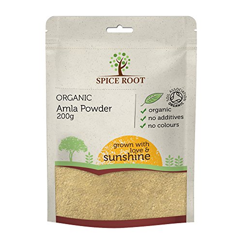 Bio Amla Poudre 200g (Poudre de Gooseberry Indienne, Organic Amla Powder) - Certifié biologique, Qualité Premium | Vegan | Ayurveda