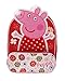 Produktbild Peppa Wutz Mädchen 3D Rucksack (Einheitsgröße) (Rot/Weiß)