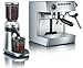 Produktbild Gebr. Graef ES 85/CM 80 Siebträger-Espressoautomat Set mit Kaffeemühle, silber