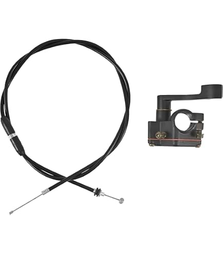 GOOFIT Acceleratore A Pollice 7/8" Con Doppia Leva Freno, Sostituzione Per ATV Sportsman (2002-2014)