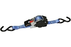 Kerbl Automatik Zurrgurt 25 mm/1,8 m Zurrkraft 300/600 kg, S-Haken