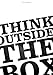 Produktbild Startup Poster "Think outside the box" Motivation Spruch Office 59,5cm x 42cm DIN A2 Plakat Coworking space Poster Büro Wandbild Wanddekoration Business Bild Motivating Start up Poster Zitate Sprüche