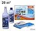 Produktbild Nanotol Kombi Set für 20 m² - Hochwertige und permanente Nanoversiegelung für alle glatten Oberflächen (Fenster, Haushalt, Wintergarten, Küche)