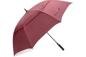 G4Free 47/54/62/68/72 pollici, ombrello grande, resistente alle tempeste, da golf, automatico, XXL, per uomo e donna, doppio baldacchino, ventilato
