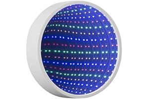 ADDCORE Round Infinity Tunnel Light and Mirror