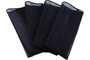 Scnvsi 4Pcs Fly Boot for Horses Mesh Horse Fly Leggings Breathable Horse Boot Protective Horse Leg Wraps for Preventing Flies