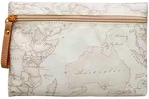 ALVIERO MARTINI 1A CLASSE Trousse bustina rettangolare | Alviero Martini 1^Classe Geo Soft White | CN05263800900