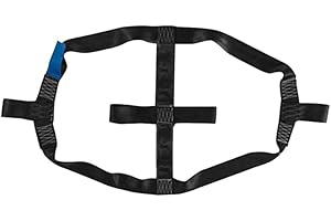 Dovhmoh Universal ATV Motorbike Transportation Tie-Down Polyester Motorcycle Rear Wheel Fixing Fastening Webbing Belt Strap