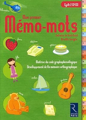 Retz mon premier memo-mots cp ce1