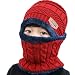 Produktbild Loop schal Kinder Winter Dicke Beanie Hut Schal Set Slouchy Warmen Schnee Knit Skull Cap Warm Kinder Outdoor Sport Wintermütze Strickmütze kuschelig Schal mit Loop