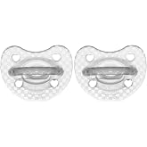 Chicco PhysioForma Luxe Silicone Pacifier, Silicone Pacifier 16-36 Months, Soft and Delicate Silicone Pacifier, 2 Pieces, New