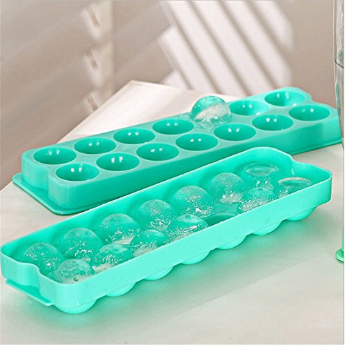 Antihaft-Silikon 14 Eiswürfelform Eiswürfel DIY Backform Schokolade Pudding Jelly MO… - 7