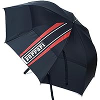 Ferrari Puma Golf Performance Limited Edition - Paraguas doble para toldo (68 pulgadas), color negro