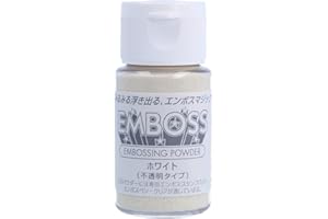 Tsukineko Polvo embossing, Blanco, 30 ml