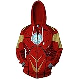 iron man hoodie jacket