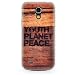 Produktbild Saxonia Samsung Galaxy S4 Mini Hülle Slim Hard Back Cover Schutzhülle mit Motiv Youth Planet Peace