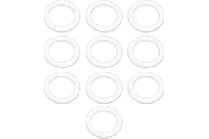 SG Store 10 Stück Ölablassschraube Aluminium Unterlegscheibe Ölablassschraubendichtung 18 Mm X 12 Mm X 1,5 Mm 420.2.001.7A 42020017A Kompatibel mit Aprilia AF1 125 1988–1993