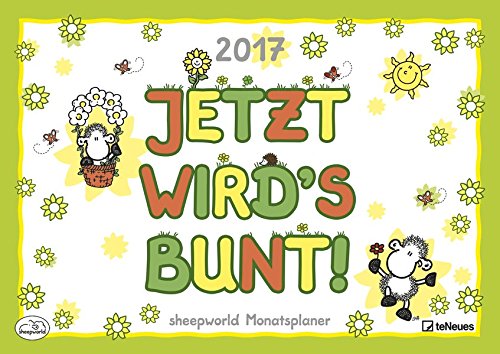 Sheepworld 2017 - ohne dich ist alles doof Kalender, Cartoonkalender, Broschürenkalender - 42 x 29,7 cm