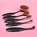 Boyasing 5PC/Set Toothbrush Style Eyebrow Brush Foundation Eyeliner Makeup Brushes