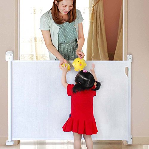 Safetots Advanced Retractable Safety Gate White 0cm - 120cm