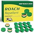 BELLAS Roach Killer Indoor Infestation, Cockroach Killing Traps Indoor/Outdoor, Quick Catch Roach Bait Station for Small & Large Roaches, Roach Repellent,(Roach Killer, 12 Piece)