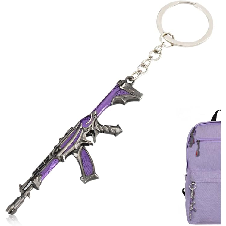 Clé Porte-clés Valorant Modèle D'arme, Porte-clés Pour Téléphones Portables, Décoration De Sac à Dos, Émeute, 5-10cm