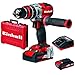 Einhell Akku Schlagbohrschrauber TE-CD 18 Li-i Brushless Power X-Change (Lithium Ionen, 18 V, 2 Gang, 60 Nm, LED Licht, Koffer, inkl. 2 x 2,0 Ah Akku und Ladegerät)