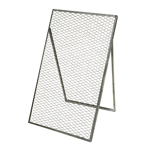 Preisvergleich Produktbild Durchwurfgitter feuerverzinkt Streckmetallgewebe Durchwurfsieb Sandsieb 120x80cm