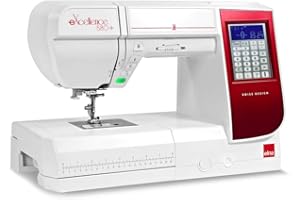 Elna EXELLENCE 580+ Nähmaschine, großer Nähbereich, komfortable Funktionen, Benutzerfreundlich