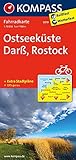 KOMPASS Fahrradkarte Ostseeküste, Darß, Rostock: Fahrradkarte. GPS-genau. 1:70000 (KOMPASS-Fahrradkarten Deutschland, Band 3019)