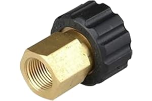 MNIXY Coupleurs de nettoyeur haute pression, connecteur rapide de tuyaux, adaptateur pour Karcher HD, diamètre de fixation 14 mm #2: Female M22~Female G1/4