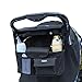 Damero Stroller Buggy Organiser Bag with Shoulder Strap (Black)
