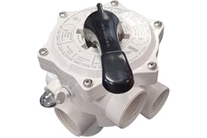 EDENEA Vanne multivoies Side à Visser pour Filtre Piscine Connexion 1''1/2 Modèle SM 10-3