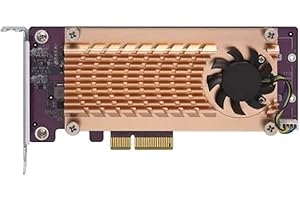QNAP QM2-2P-244A 2-Slot PCIe Gen 2 Network Expansion Card for M.2 PCIe SSDs