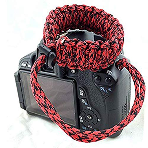 Digital sangle pour appareil photo personnalit   vintage durable Survivre Corde r  glable Cam  ra Bracelet Sangle pou tous les appareils photo reflex num  riques Nikon Canon Sony Olympus Samsung Pentax Fujifilm 