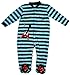 Boys Baby Toddler Guitar Pack of 2 Fleece Sleepsuits Blue sizes from Newborn to 3 Years