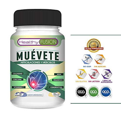 Potente Antiinflamatorio con Acción Analgésica  Reduce y Elimina Dolores  Regenerador Articular  Potente Cúrcuma + Colágeno + Magnesio + Condroitina + MSM + Vitamina C  50U. de Rápida Absorción
