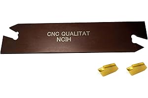 CNC QUALITÄT Qualità CNC, spada da taglio 32 – 2 con piastra GTN 2 rivestita TiN