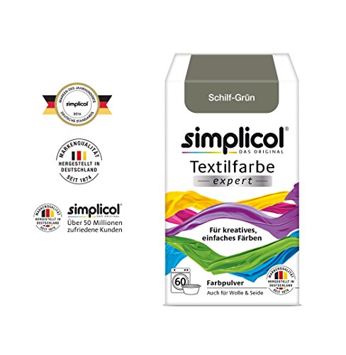 Simplicol Textilfarbe expert Für kreatives, einfaches Färben – 1752 – „Schilf-Grün“ – Neu! – 2er-Pack - 4