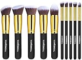 Luxebell® 10PCS Makeup Brushs Professional Pro HQ Brush Cosmetic Set Make up Brushes Blending Concealer Eyeshadow Eyebrow Foundation Shadow Powder Cosmetics Tools Kit