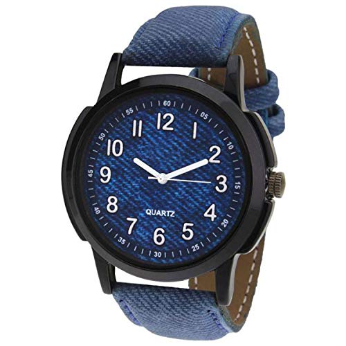 Alkh Analogue Blue Dial Men